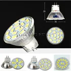 1-6X MR11 15LED S SMD 5730 AC DC 12V Светодиодный точечный светильник Светодиодные стеклянные светодиодные лампы 120 градусов Холодныйтеплый белый затемнение MR11 точечный светильник