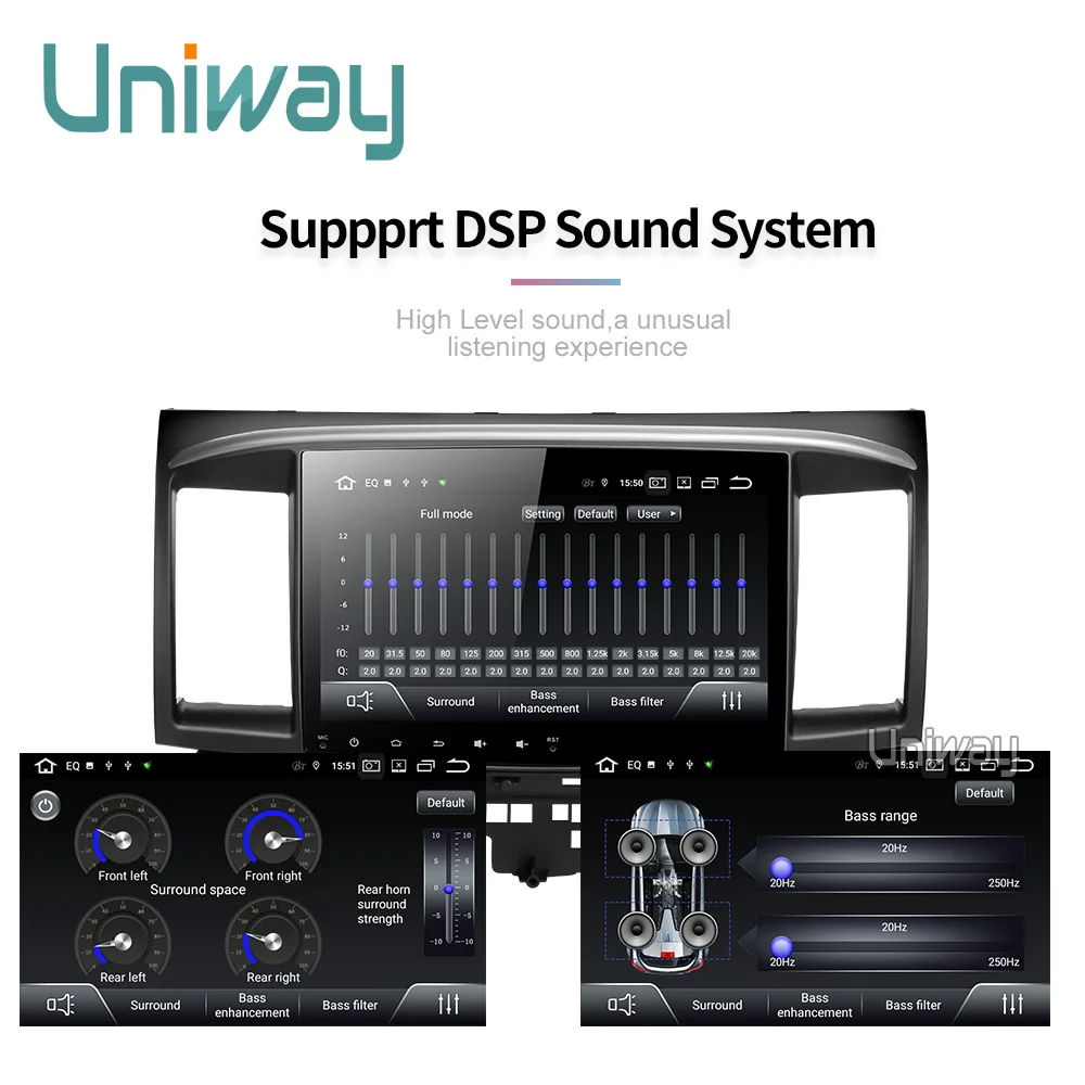 Uniway AYS1071 Android 9 0 автомобильный dvd для Защитные чехлы сидений сшитые специально