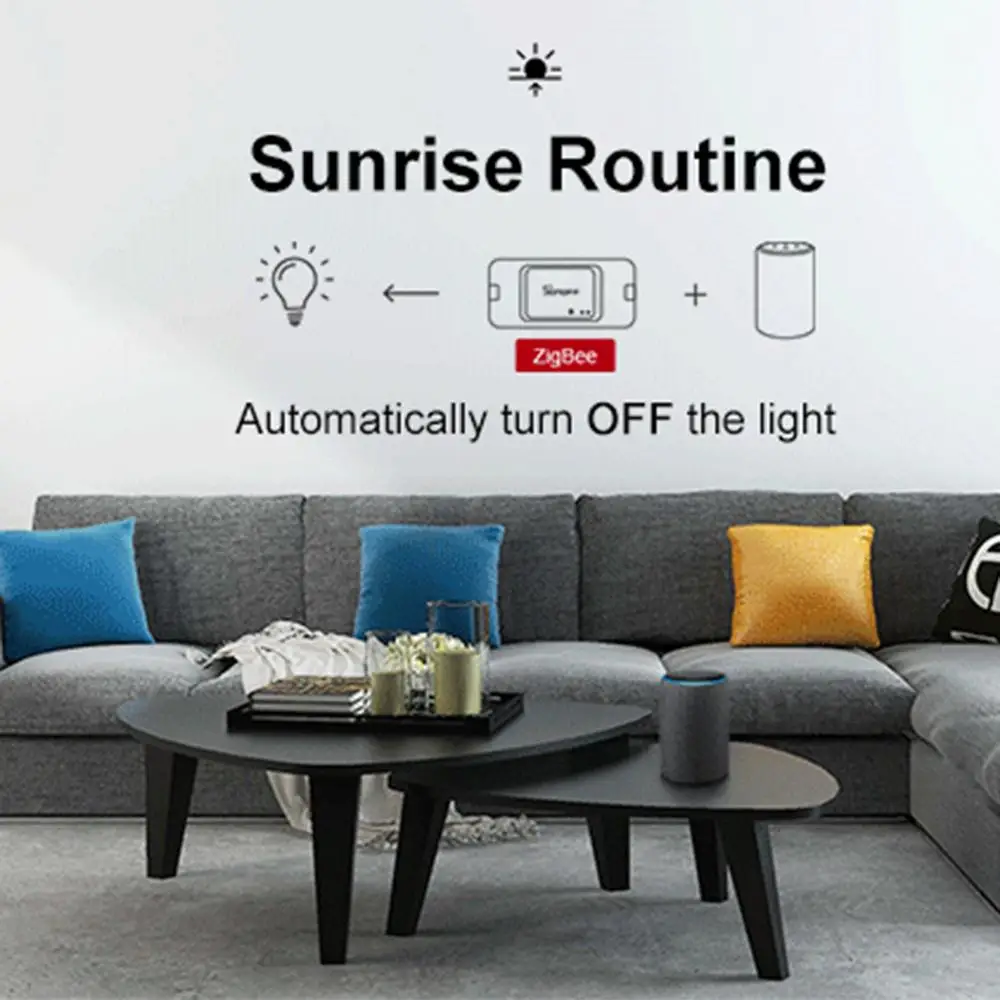 Sonoff BasicZBR3 Zigbee умный переключатель дом беспроводной пульт дистанционного