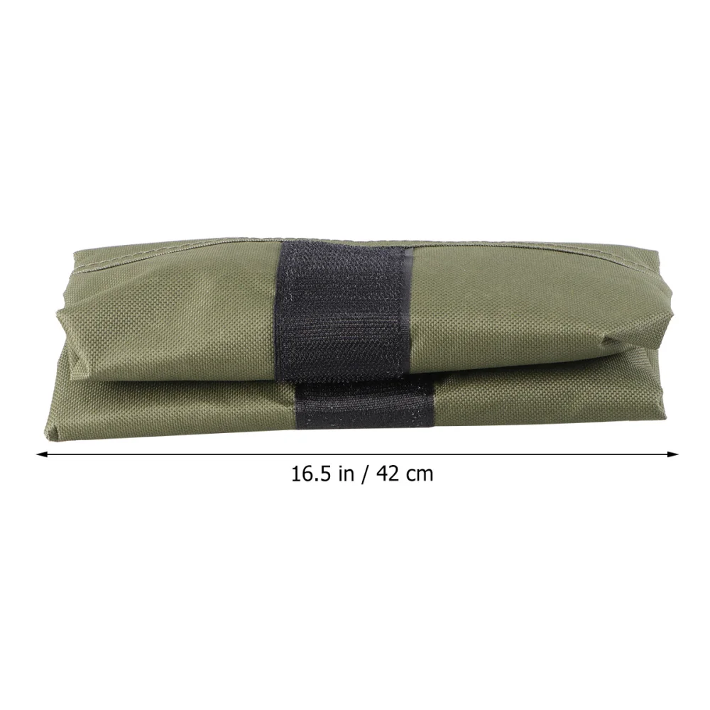 

1pcs Outdoor Rainshed Fixation Earthbags Display Support Frame Fixed Windproof Sandbag Bag (Black)