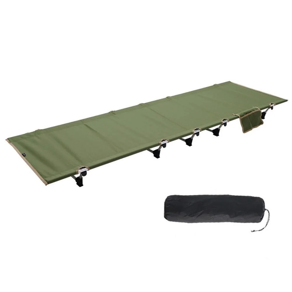 Outdoor Backpacking Camping Cot Bed Ultralight Folding Tent Hiking Mountaineering Portable Hiking Comfortable Sleeping Bed
