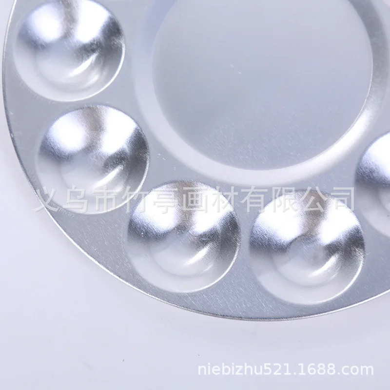 Круглая краска металлическая палитра водный цвет пропиленовый пигмент для