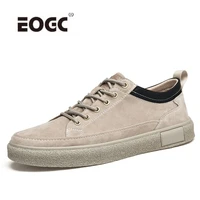 suede leather shoes men anti slip resistent lace up casual shoes flats quality outdoor walking men shoes zapatos hombre