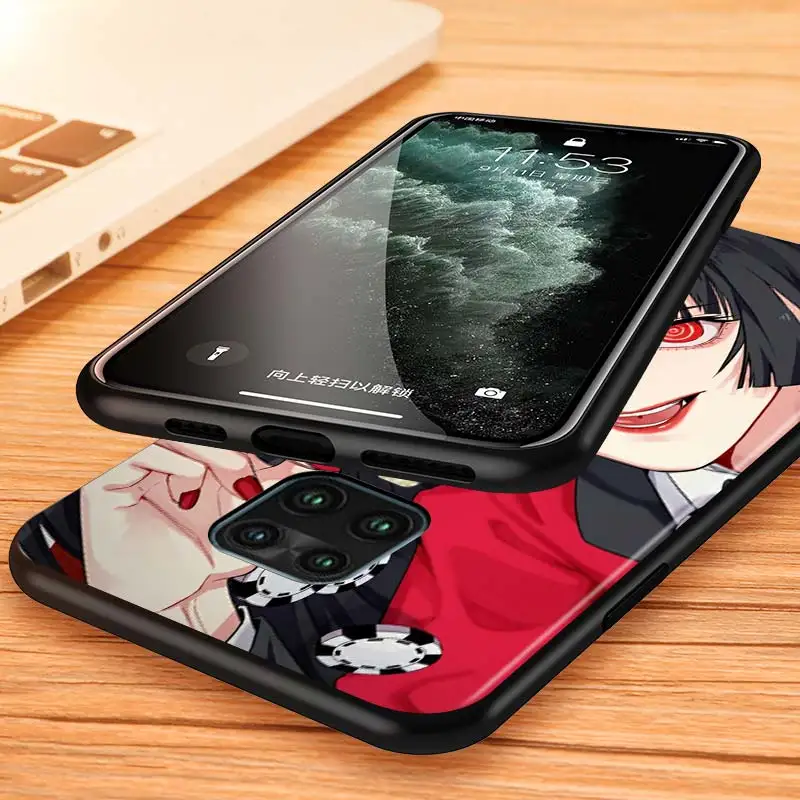 

Kakegurui Yumeko Anime For Xiaomi Redmi Note 9 9S 9Pro Max 8T 8Pro 8 7 6 5 Pro 5A 4X 4 Silicone Soft Black Phone Case