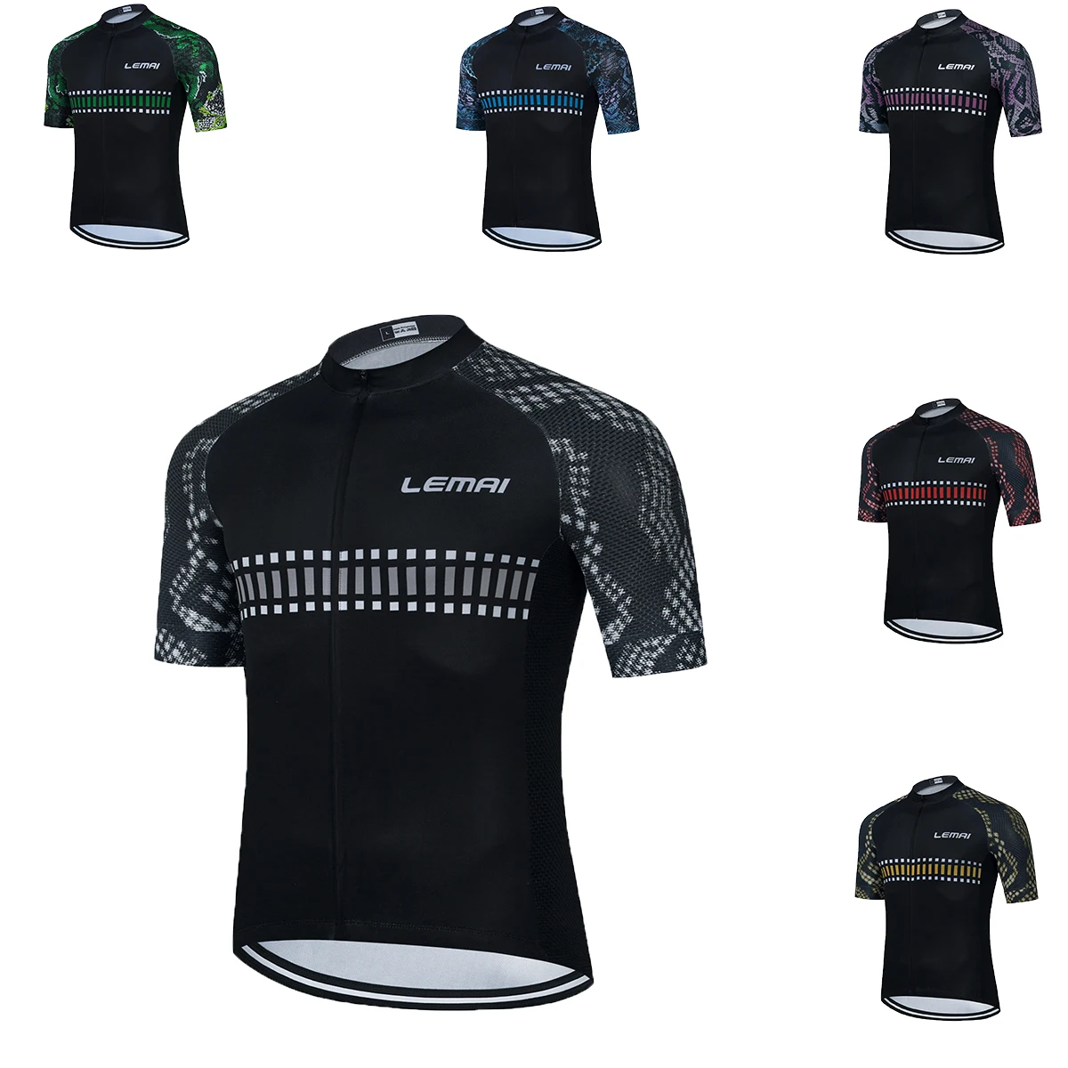 

2021 Summer Short Sleeve Cycling Jersey Breathable Man Cycling Maillot Mountain Bike Clothing Bmx Sports Tops For Bicycle
