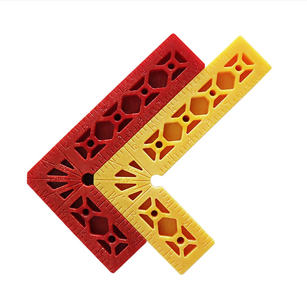 90 Degree Right Angle Clamp Auxiliary Fixing Clips Portable Corner Clamp Ruler L-Shaped Woodworking Positioning Fixture Panel