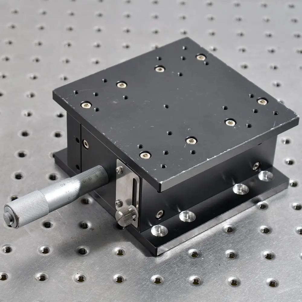 Подъемная платформа для направляющих по оси Z 125*125 мм оптическое ручное смещение