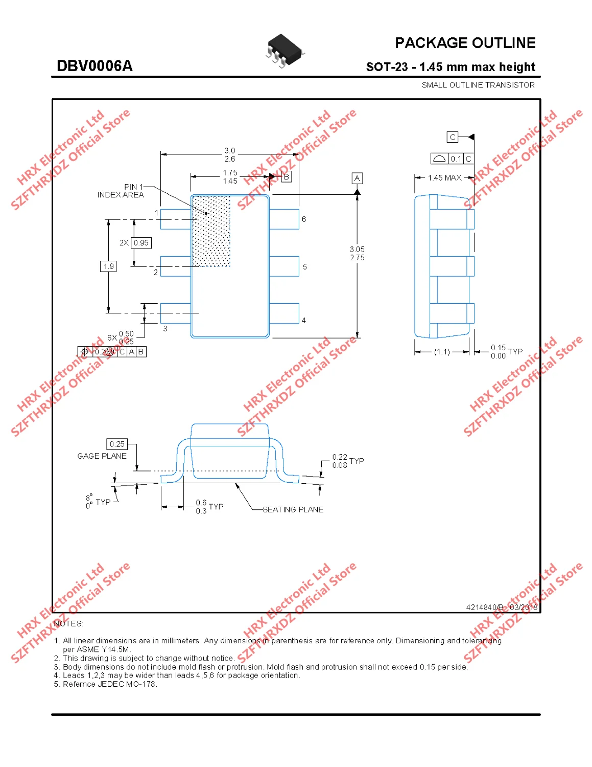 100% Новый оригинальный BQ21040DBVR 130E SOT23-6 BQ21040DBVT SOT-23-6 BQ21040 чип управления батареей (50