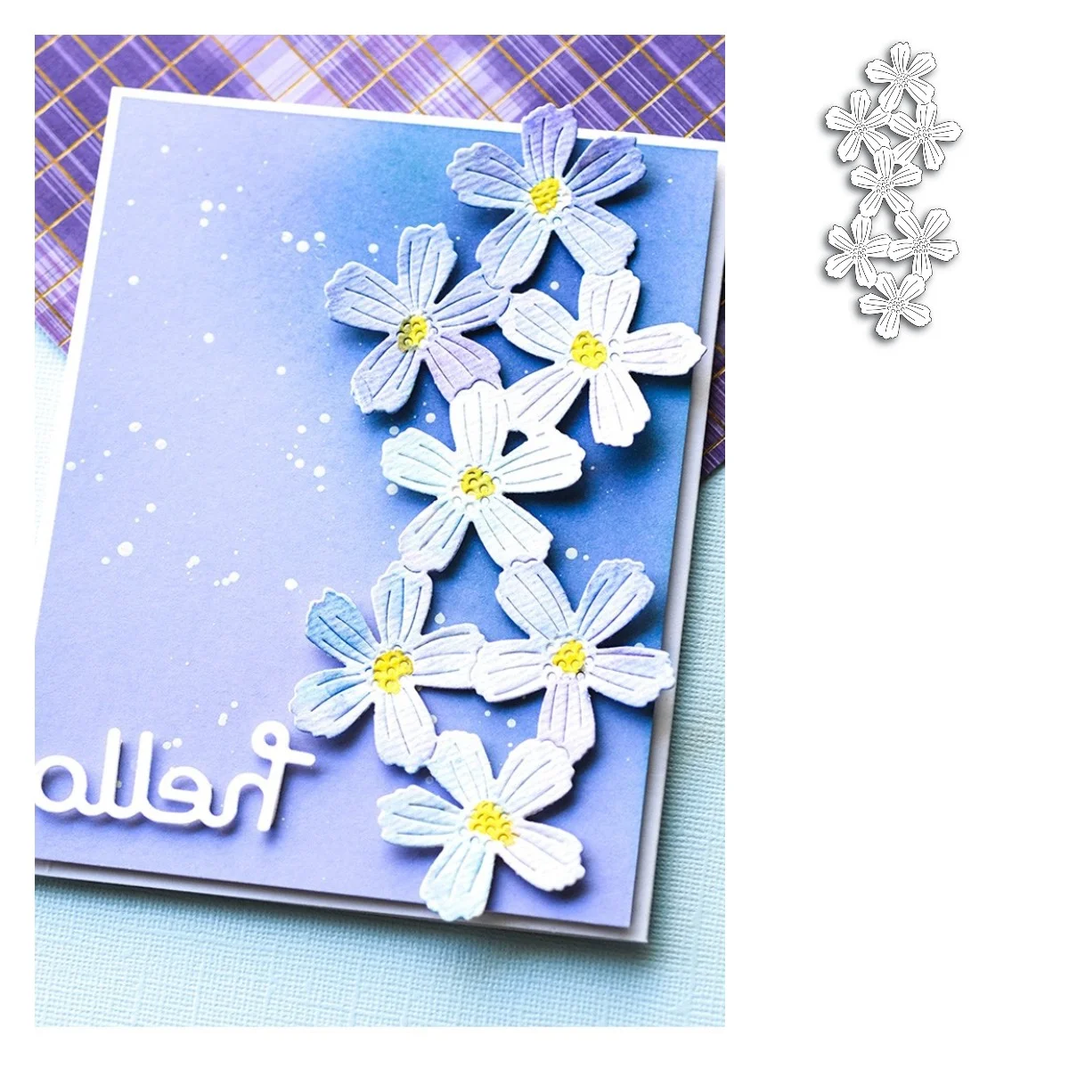 

Hot Sale FLORAL CHAIN Dies New Arrival 2021 Scrapbook Diary Decoration Stencil Embossing Template Diy Greeting Card Handmade