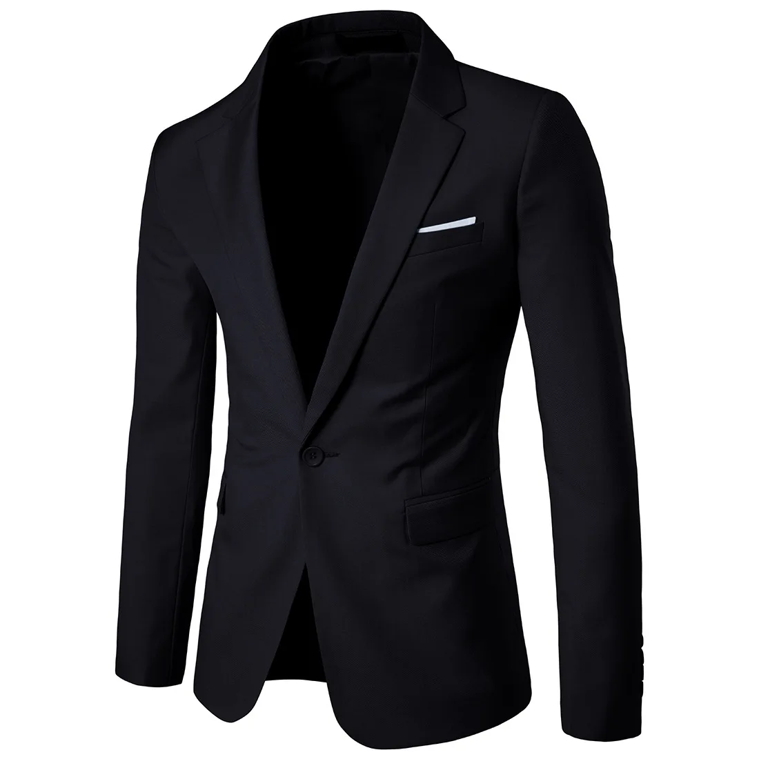 black 1-pcs Куртка+ брюки+ жилет) Роскошные мужские повседневные Свадебные смокинги мужская одежда мужской тонкий костюм модные мужские деловые вечерние костюмы - Цвет: black 1-pcs