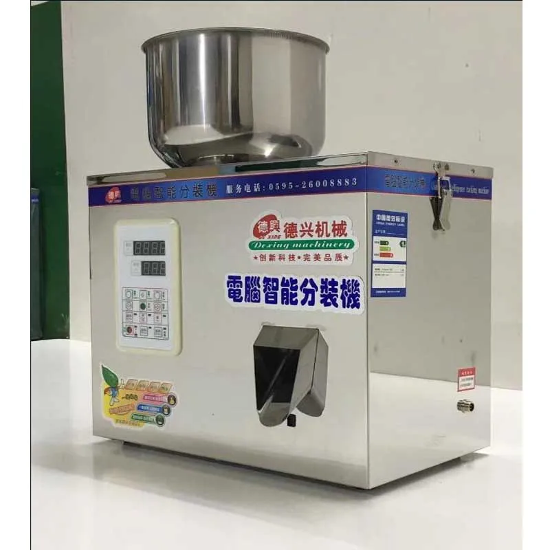 

1-100G High-Quality Filling Machine For Granule Powder and Drug Intelligent Racking Machine Automatic Weighting Packing Machine