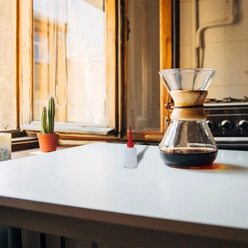 2 шт 100 мл красный пластиковый наконечник сопла Смазка масло выдавливание бутылка