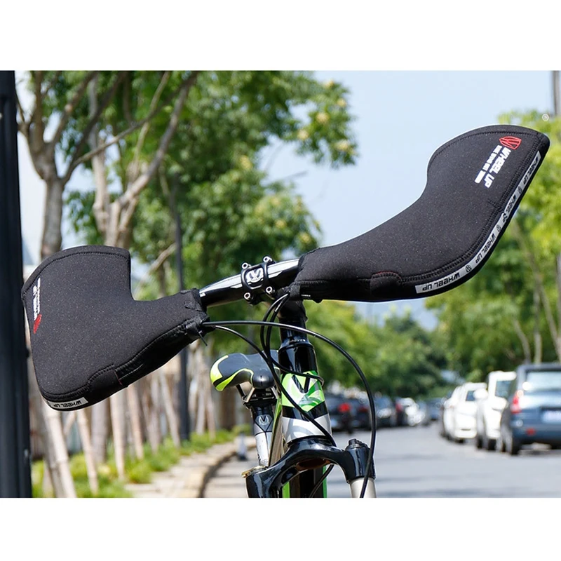 Велосипедные варежки на руль велосипедные перчатки теплые чехлы велосипеда