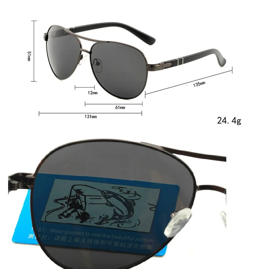 Zerosun поляризационные солнцезащитные очки для мужчин HD Полароид вождения анти