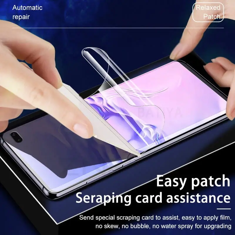 

500D Full Cover Hydrogel Film For IPhone 11 12 Pro MAX Mini Screen Protector For IPhone 7 8 6s 6 Plus SE 2020 XR X XS Not Glass