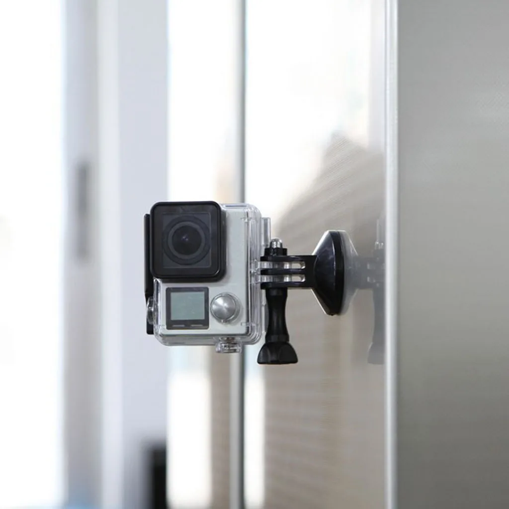 1 шт. 3 зубец магнитный металлический штатив держатель адаптера для Go pro|Камеры