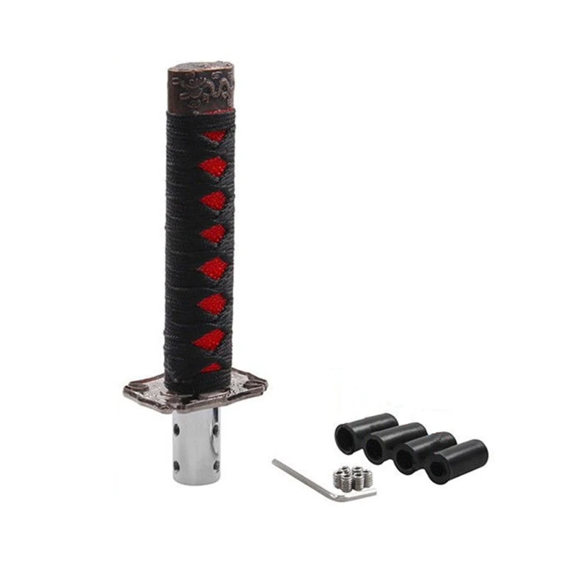 Универсальный самурайский меч рычаг переключения передач Катана металл черный +