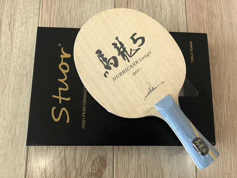 Ракетка Ma Long 5 карбоновая для настольного тенниса ракетка пинг понга FL CS ST длинная