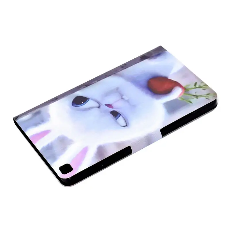 Чехол для Samsung Galaxy Tab A 8,0 SM-T290 SM-T295 T295 T297 чехол Funda модный силиконовый чехол из искусственной кожи+ подарок