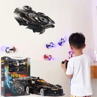 rc car 2 4g remote control stunk climbing car with dual mode floor wall climb high speed vehicle with led light toys for kids