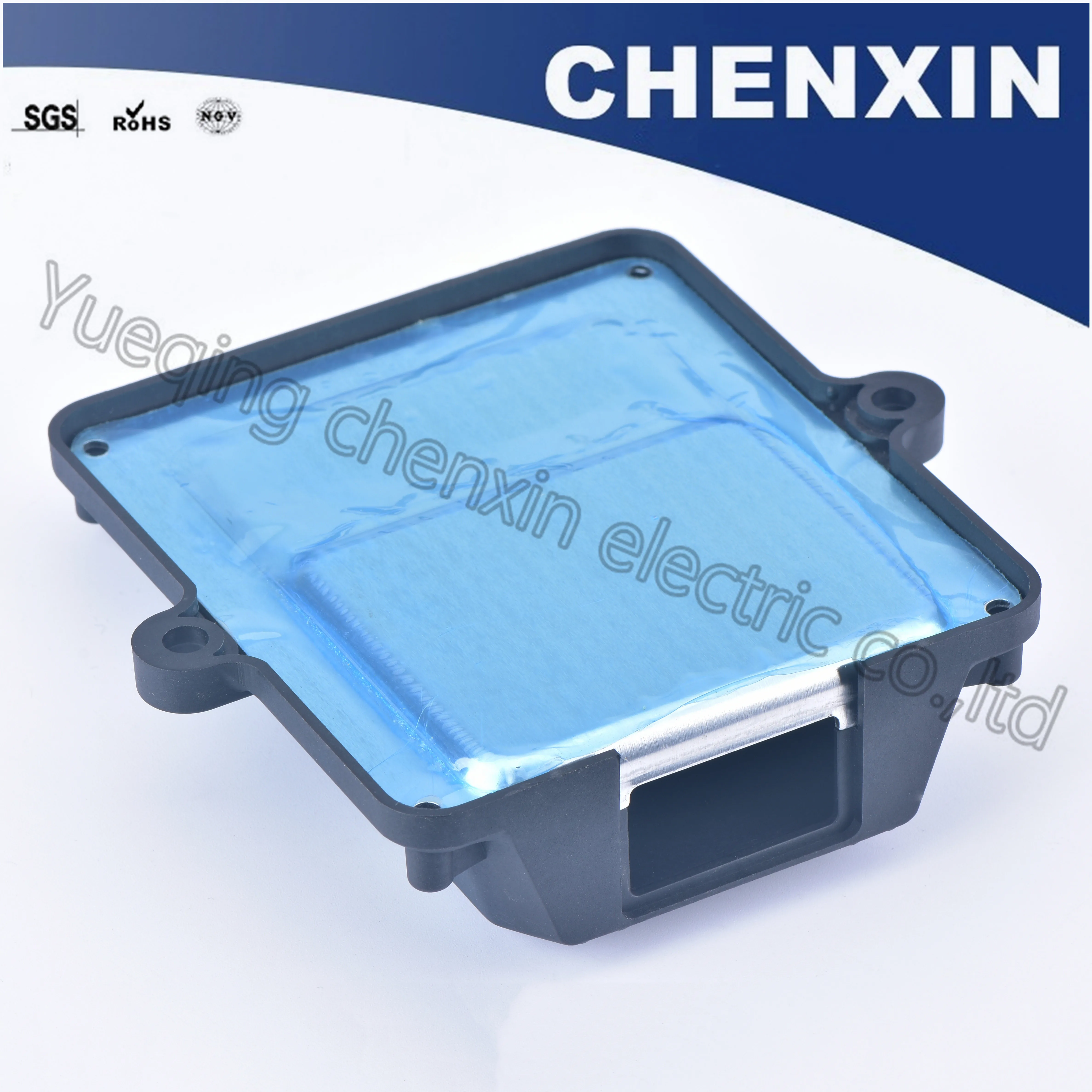 24Pin ECU PCB пластиковый корпус Коробка Чехол с одним отверстием черный авто разъем 24P