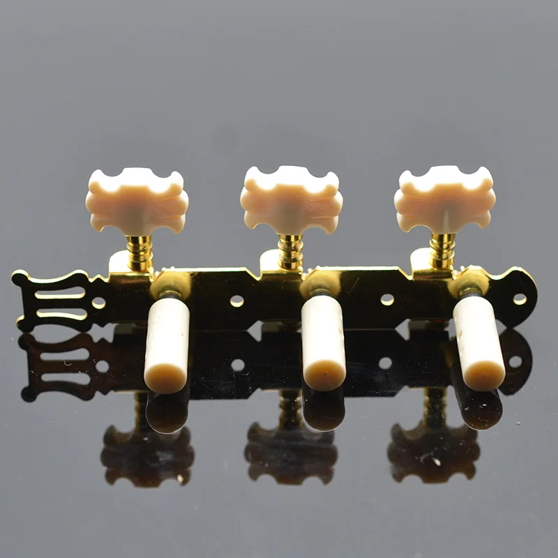 1R1L хром Классическая гитара тюнинг колышек машина головной тюнер|Детали и