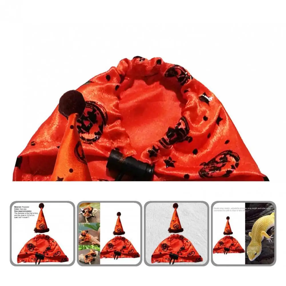 

1 Set Eye-catching Decorative Clothing Accessories Lizard Hats Small Animal Headwear Caps for Theme Party Reptile Cap