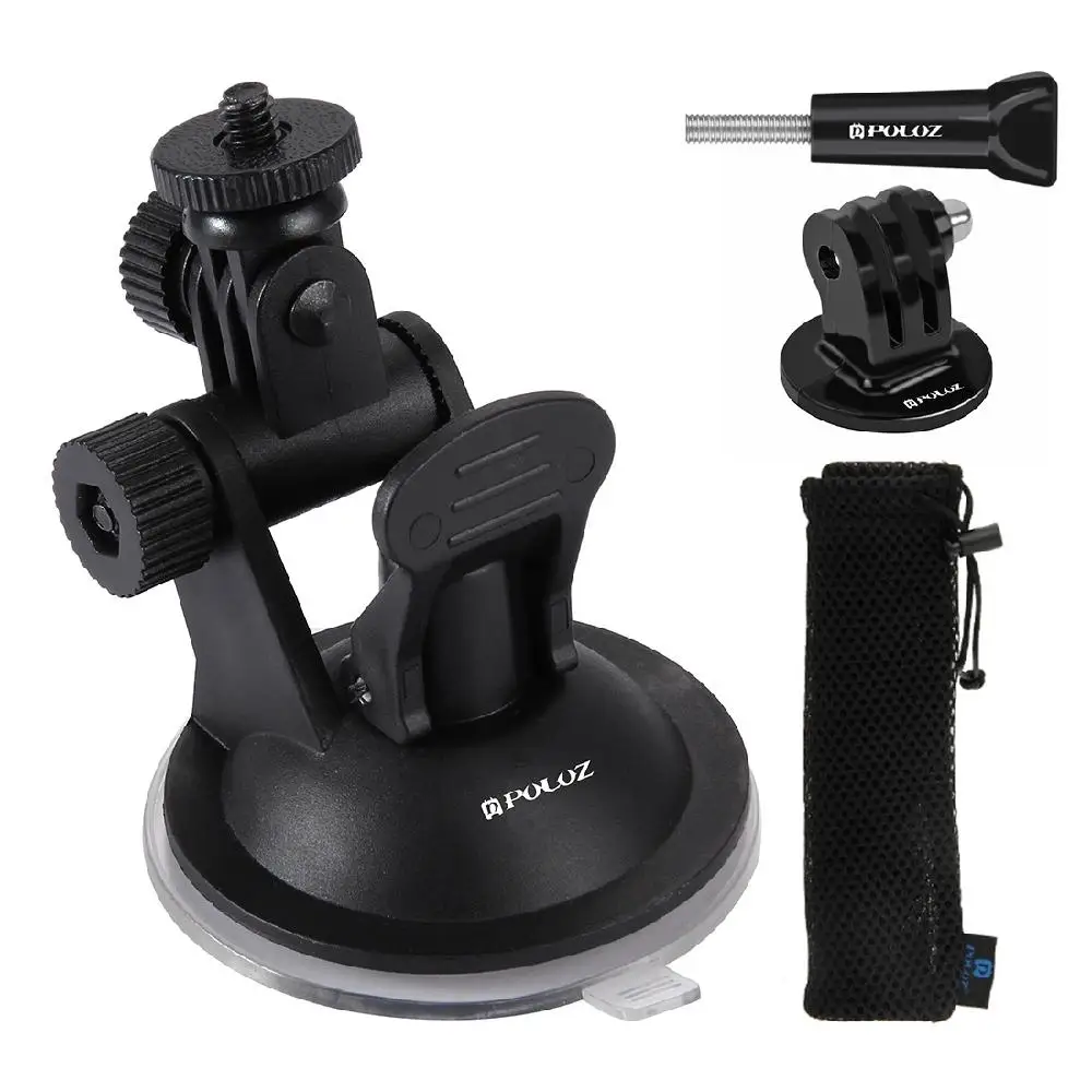 Автомобильный кронштейн на присоске для GoPro DJI Osmo Gopro экшн камеры штатив держатель