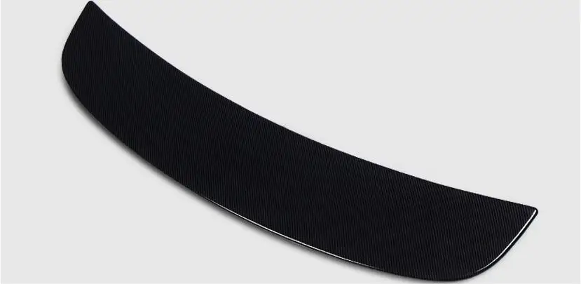 ABS заднее крыло багажника выступ Спойлеры (углеродного волокна) цвет подходит для