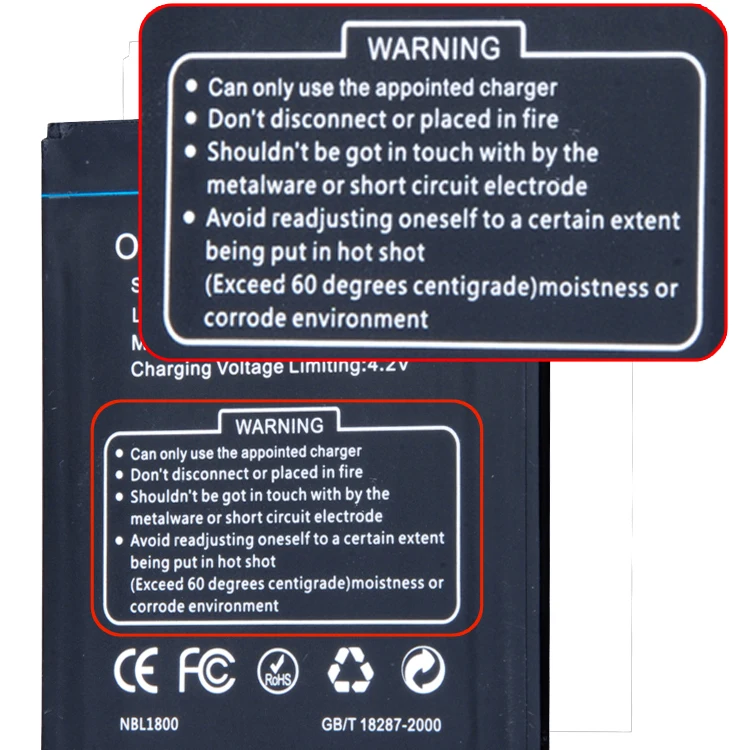 

Original Battery for DOOGEE DG550 Smartphone 2600mAh Li-Polymer Battery for DOOGEE Dagger DG550