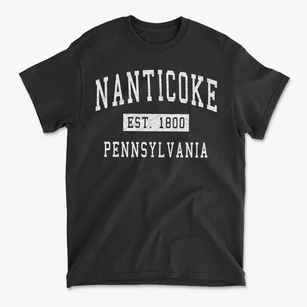 

Nanticoke Pennsylvania Classic Established T-Shirt