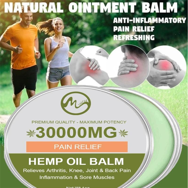 Minch 30000 мг CBD конопляное крем для боли шеи натуральный Мазь облегчение снять