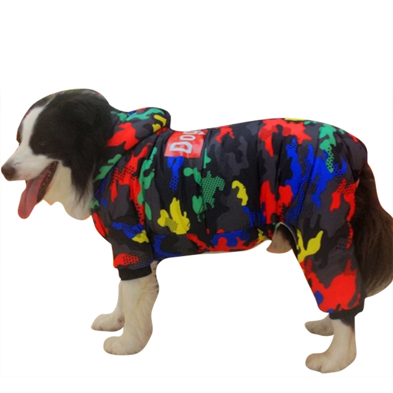 Зимняя куртка для домашних питомцев комбинезон больших собак одежда самоедов