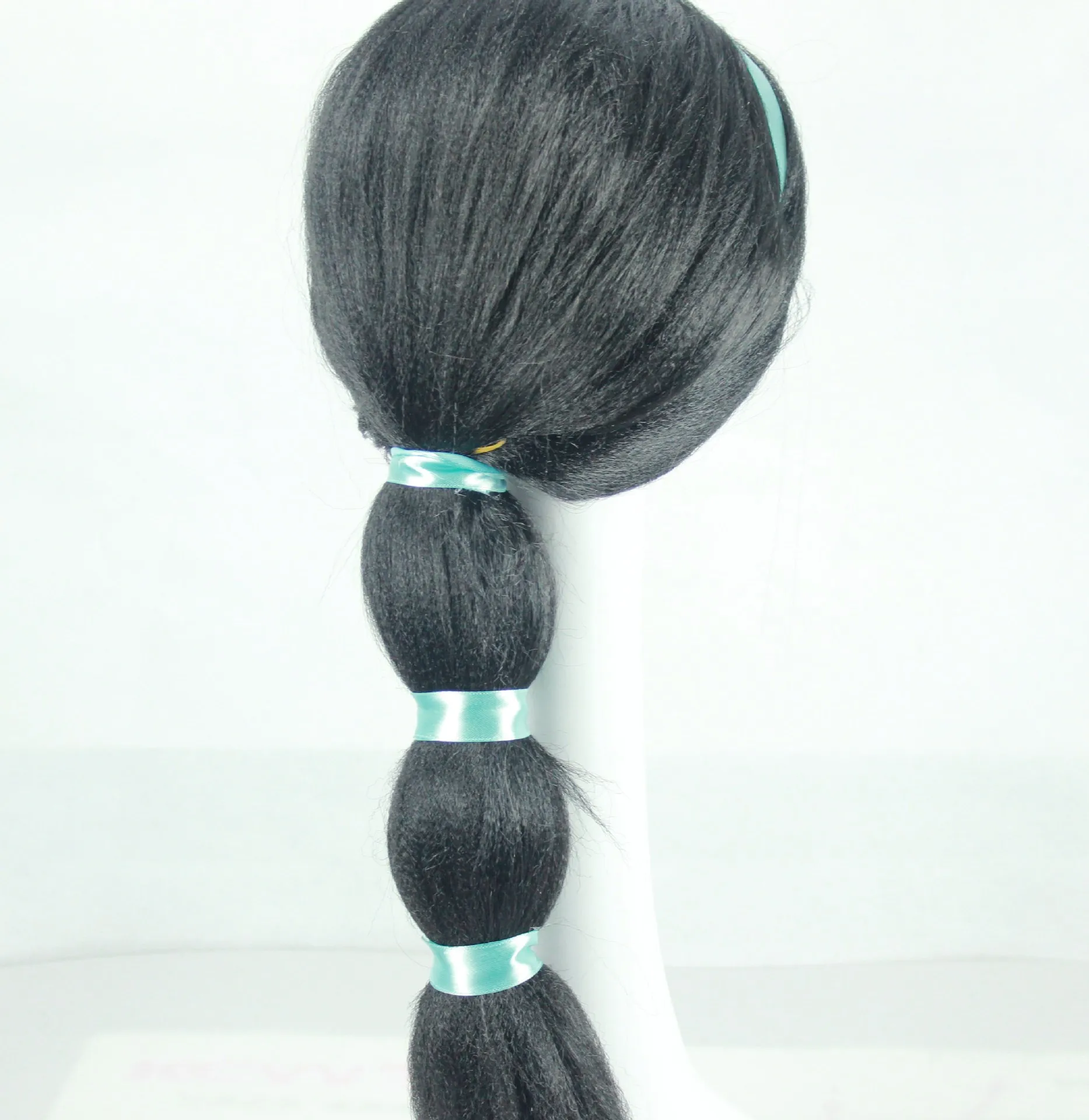 Aladdin волшебная лампа Принцесса Жасмин черная длинная коса для ролевых игр