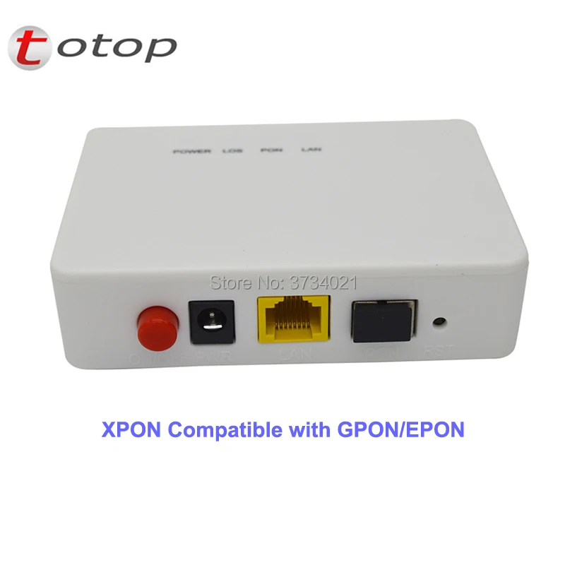 Бесплатная доставка 8 шт./лот 1GE XPON ONU ONT одиночный порт оптическое сетевое