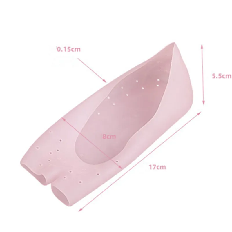 Дышащие увлажняющие силиконовые Увлажняющие гелевые носки унисекс с защитой от