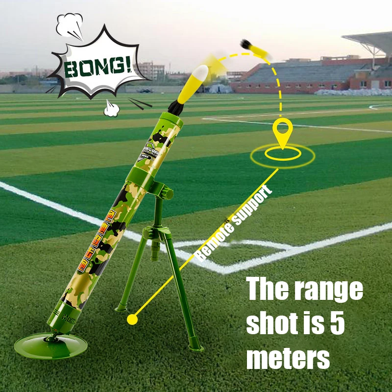 Детская минометная бомба подготовленная для ручного питания куриная пушка