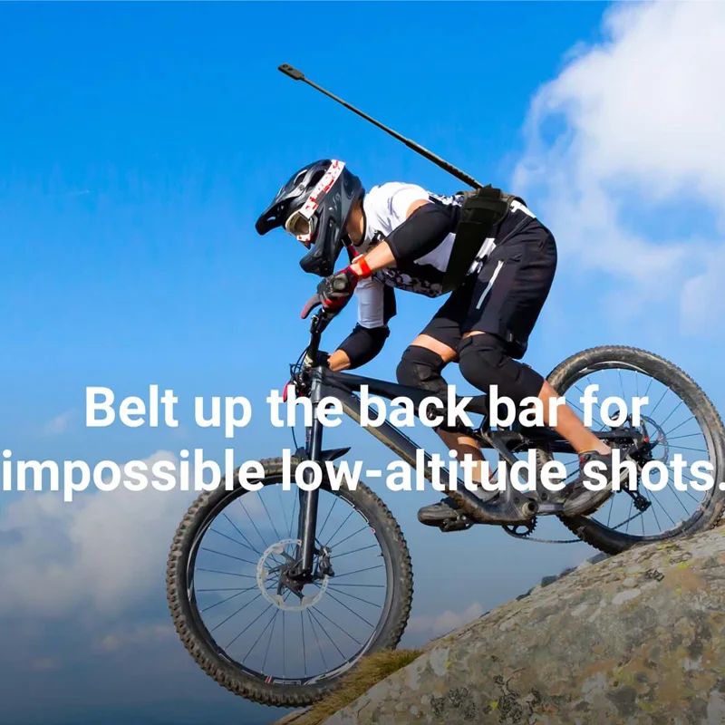 Оригинальная невидимая селфи-палка Insta360 ONE R/ONE X2 + задняя планка ремешок на талию