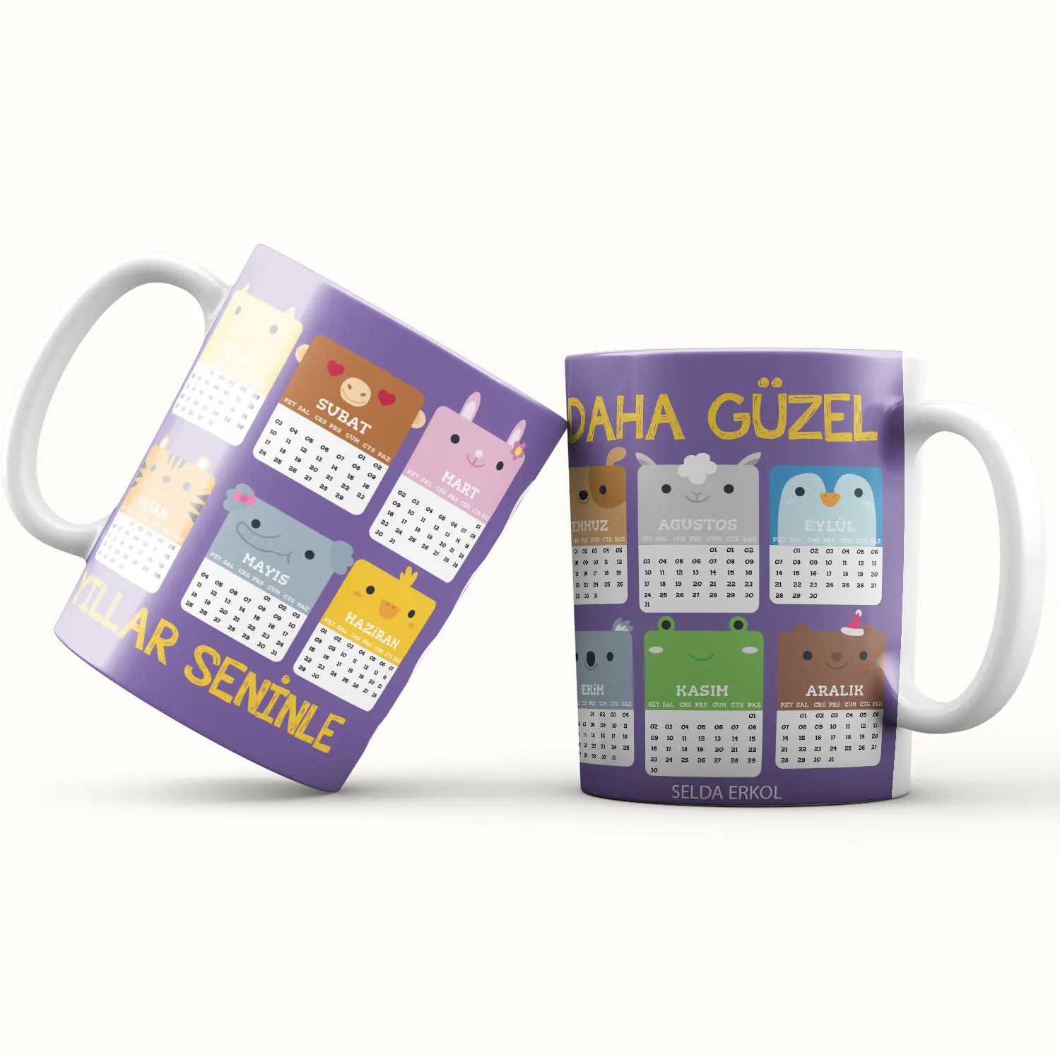 

Personalized 2020 Calendar White Mug Cup-6