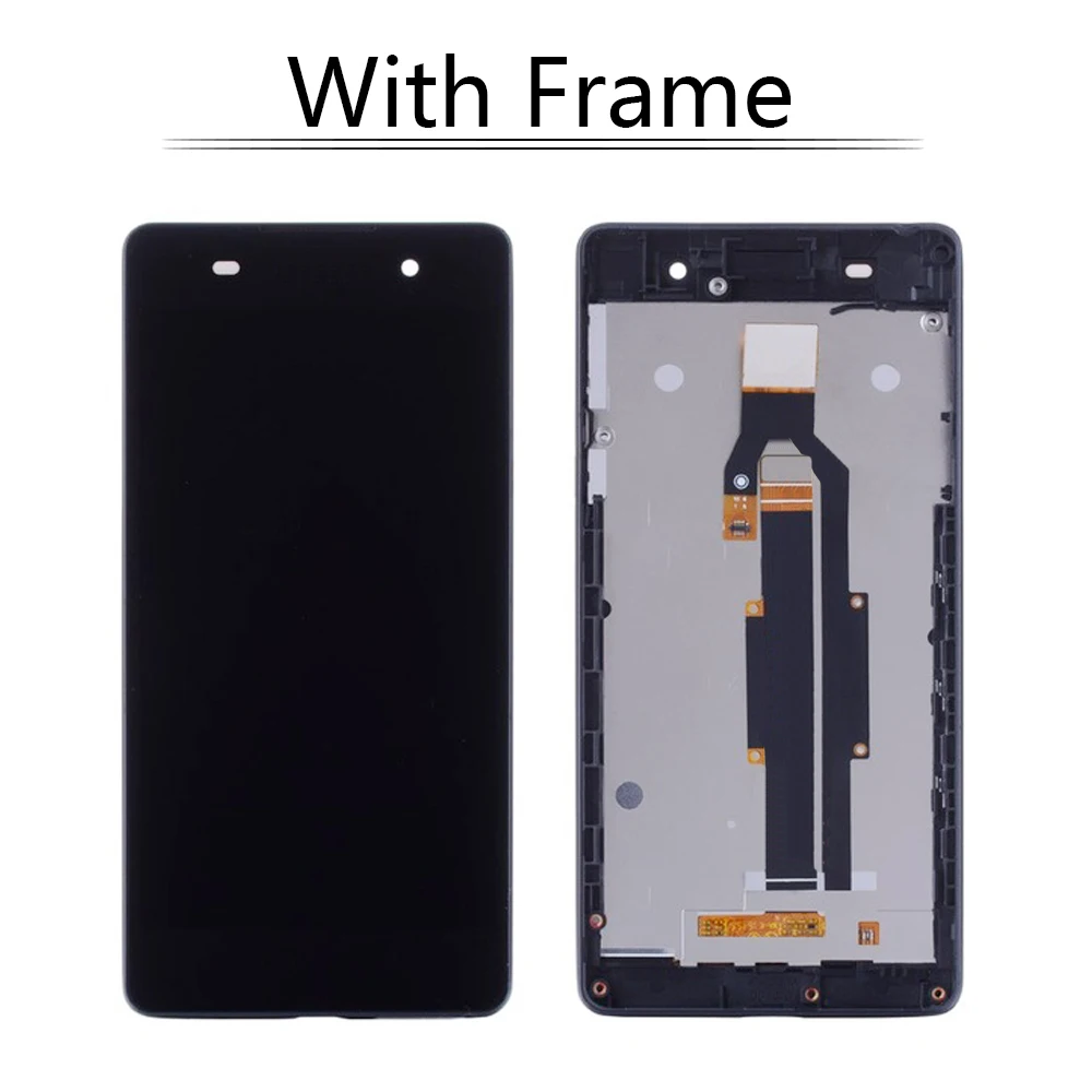 5," для SONY Xperia E5 ЖК сенсорный экран с рамкой дигитайзер для SONY XPERIA E5 дисплей F3311 F3313 ЖК замена
