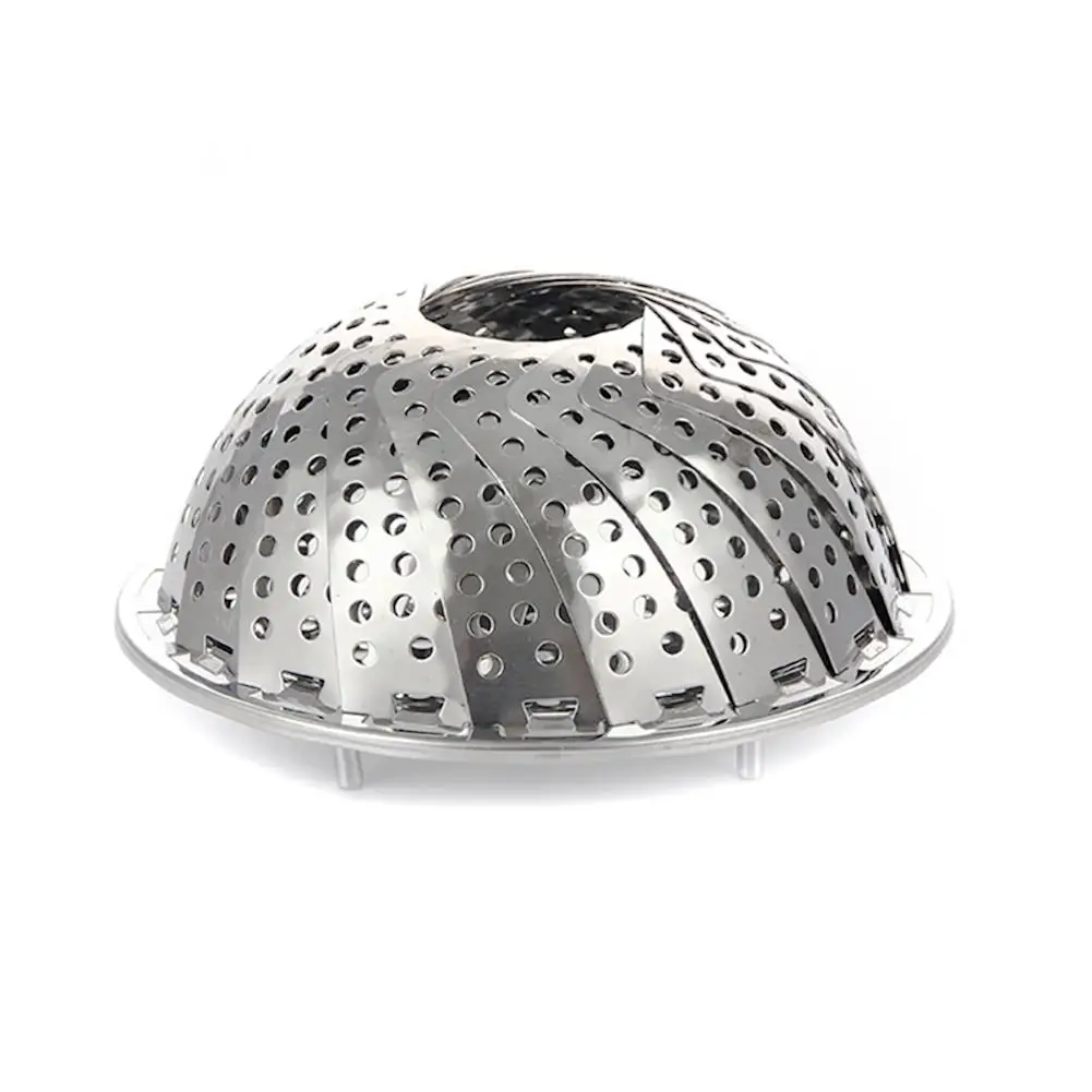 Из нержавеющей стали паровой корзина для продуктов сетчатый отпариватель