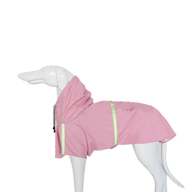 Дождевик для домашних животных регулируемая водонепроницаемая куртка дождевик