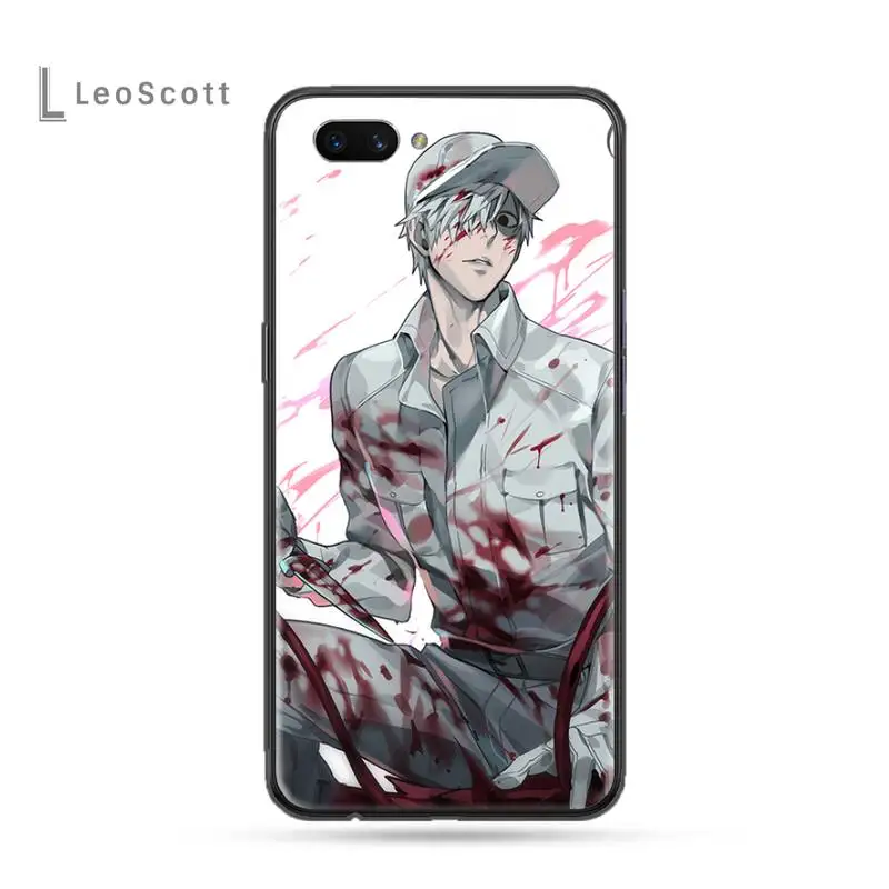 

WBC Leukocyte anime cartoon Phone Cases For OPPO F 1S 7 9 K1 A77 F3 RENO F11 A5 A9 2020 A73S R15 REALME PRO