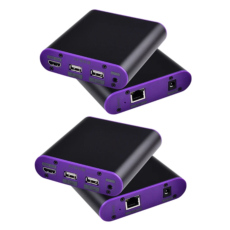 CAT871 KVM 1080P 60 Гц HDMI передатчик приемник Удлинитель Ethernet по Cat5E/6/7 для глубокого цвета