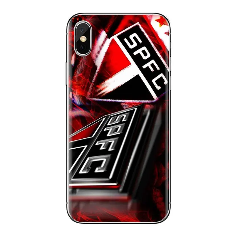 Sao Paulo FC SPFC Football Logo Soft Cover For iPhone XS Max XR X 4 4S 5 5S 5C SE 6 6S 7 8 Plus Samsung Galaxy J1 J3 J5 J7 A3 A5 |