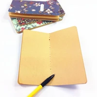 4pack vintage small floral series notebook pocket mini memo book diary notebook paper notepad scratch pad stitching binding