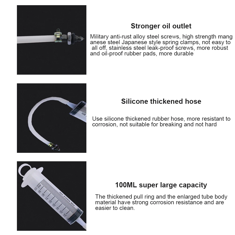 100 мл автомобильный масляный станок вакуумный насос для извлечения жидкостей с