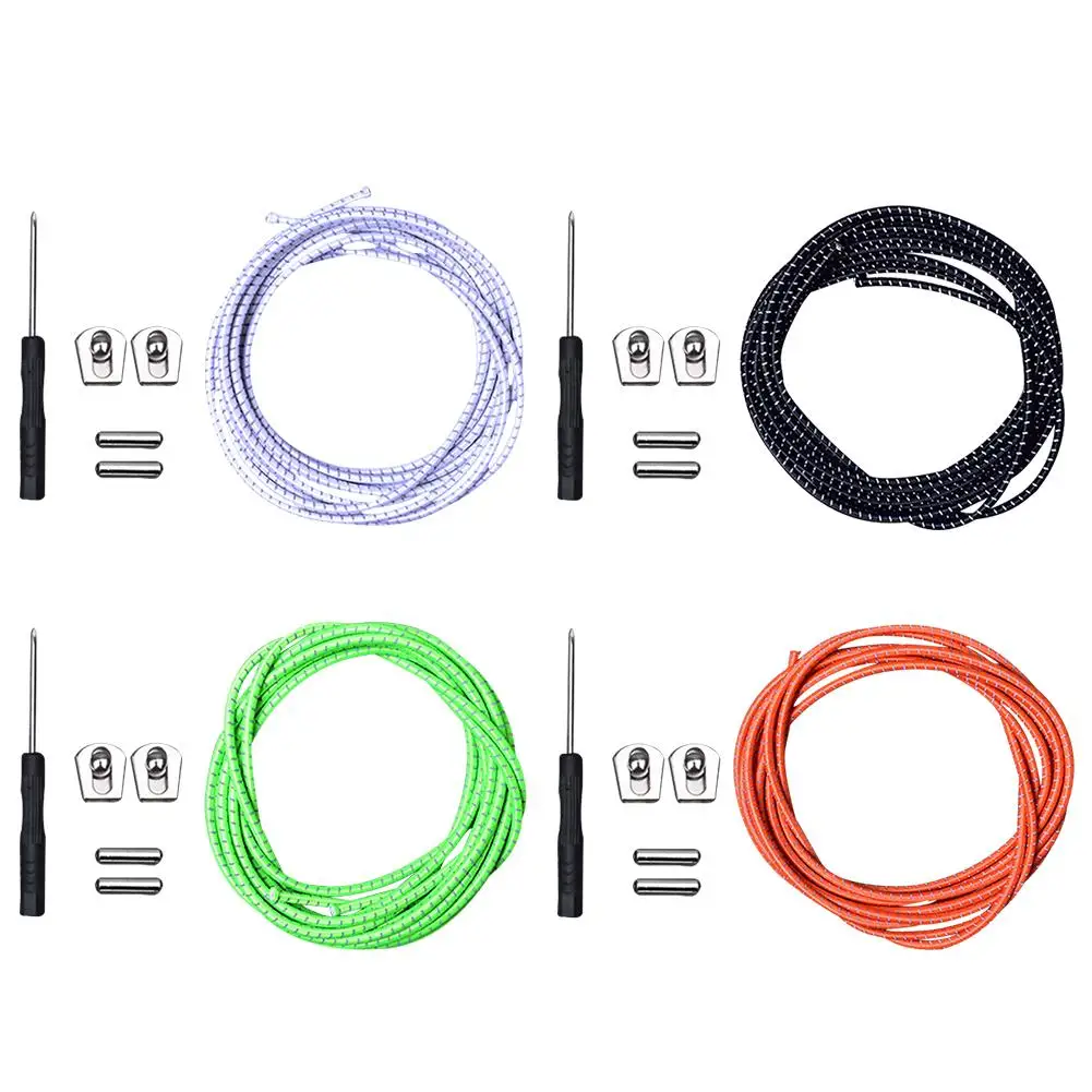 

2pcs Portable Laces Fast Laces Lock Design Outdoor Sports Accessories The Laces Are Not Loose For Running Riding Triathlon