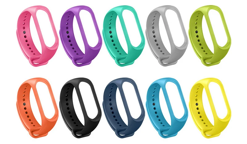 Ремешок mi Band 3 4 для Xiao mi band 3/4 ремешок для часов mi 3 4 pulsera correa mi band 3/4 сменный силиконовый браслет