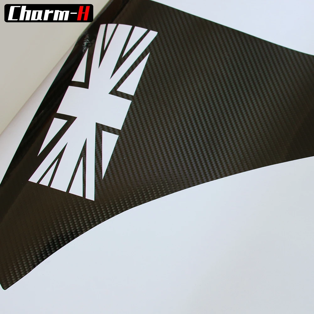 2X 5D Carbon Fibre Vinyl Decal Front Fender Stickers Section Side Scuttles for BMW MINI COOPER R56 2nd Gen 2007-On | Автомобили и